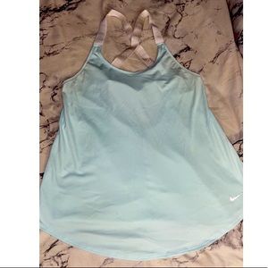 Nike Racerbank Tank Top Baby Blue